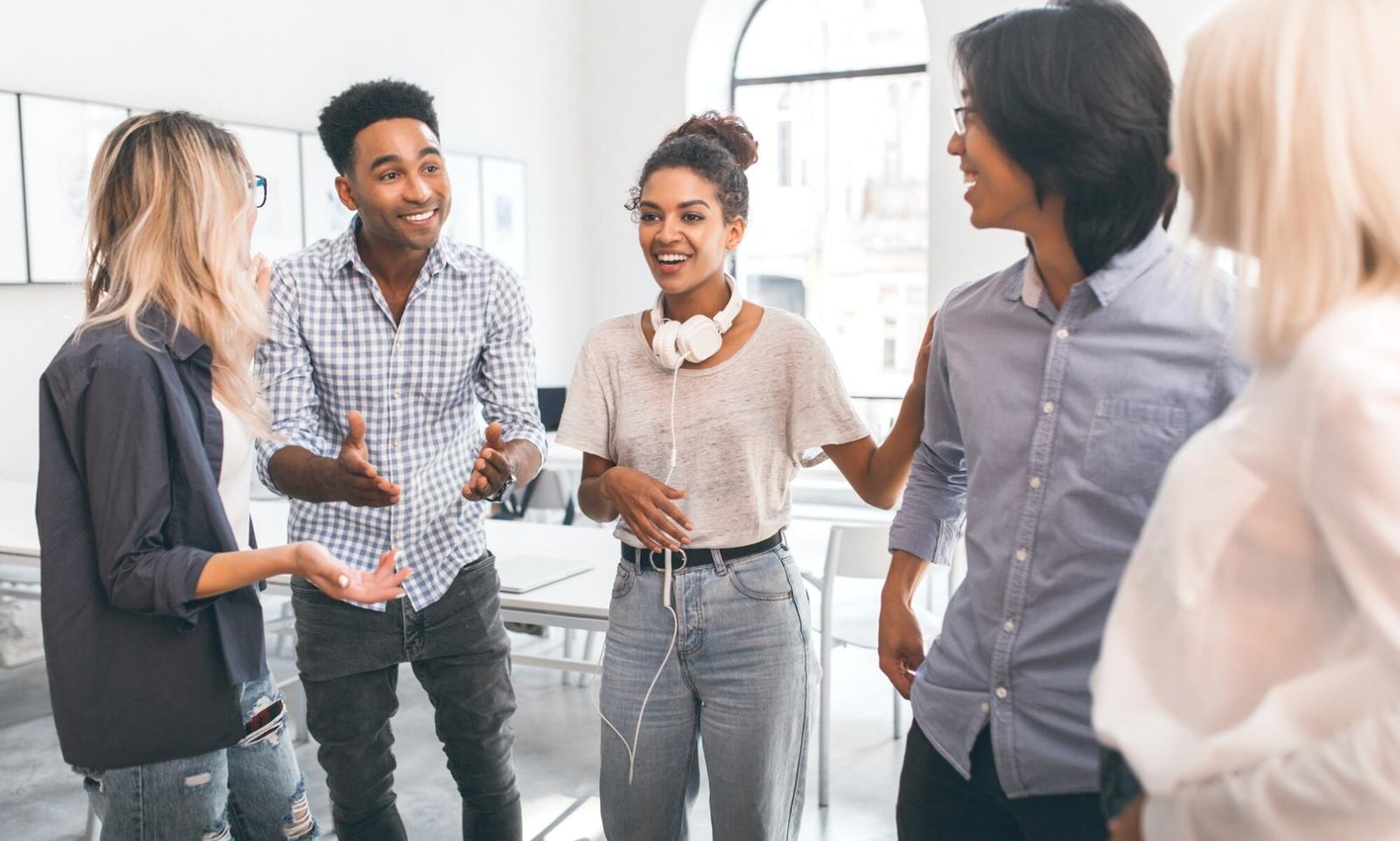 Dienstleistungsunternehmen bei Strategieplanung